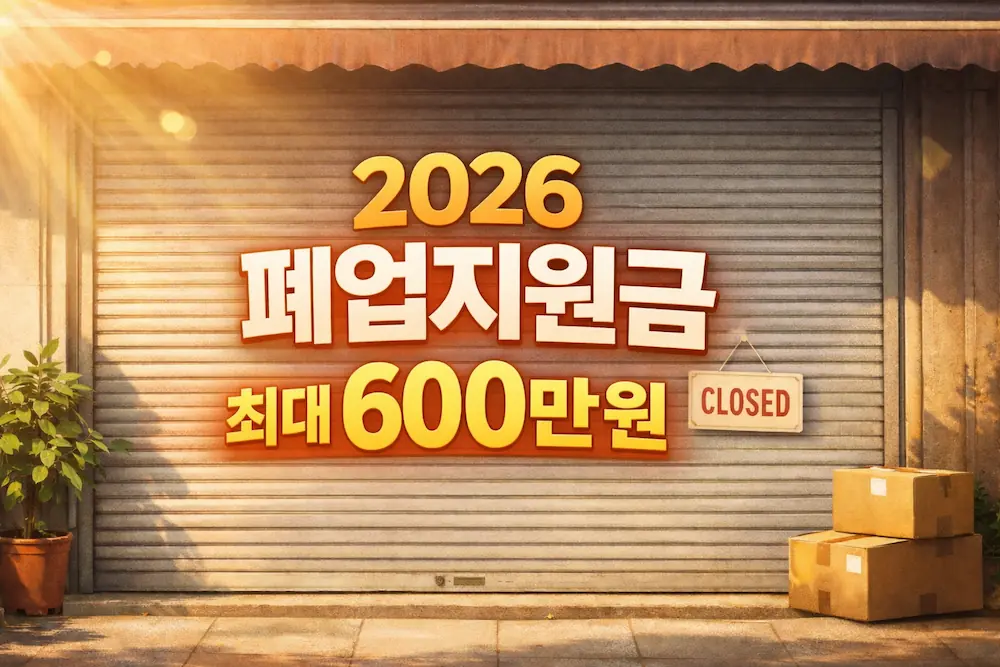 2026 희망리턴패키지 원스톱폐업지원 신청방법과 점포철거비 최대 600만원 안내