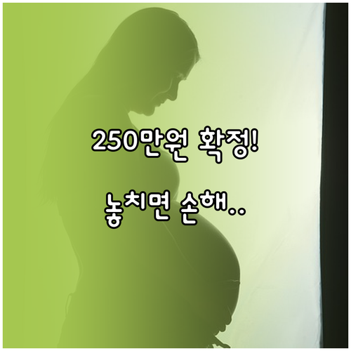 출산전후휴가 급여 상한 250만 원으..