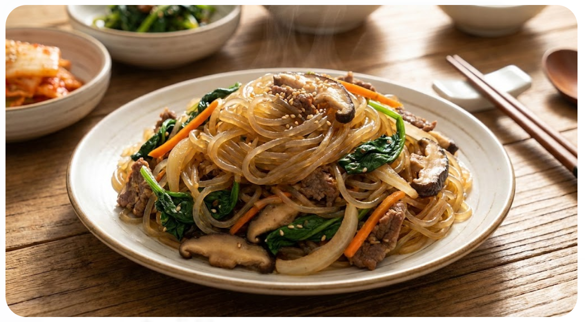 잡채 황금 레시피