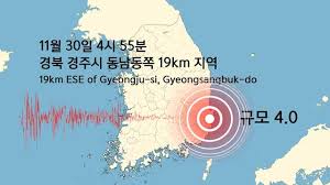 대한민국 지진 피해보상 비교