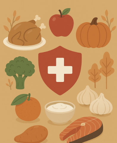 가을 환절기 면역력 높이는 음식 7가지 – 감기 걸리기 전 꼭 챙기세요! 관련 사진