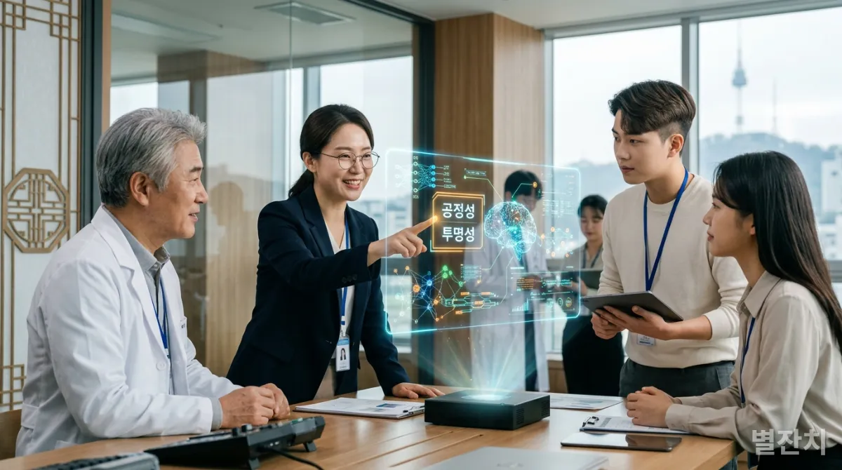 윤리적 AI 개발의 중요성을 논의하는 한국 연구자들