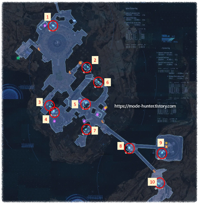 고양이 사진전 지도