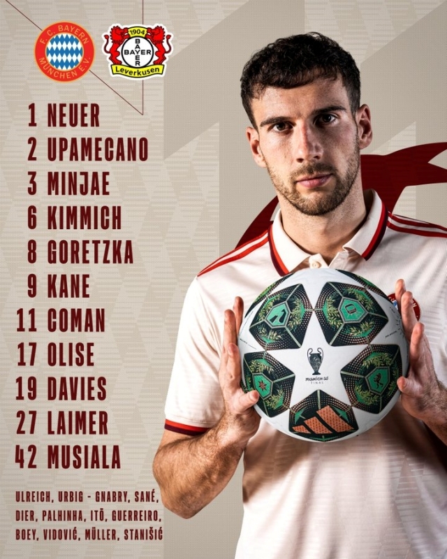 바이에른 뮌헨vs레버쿠젠