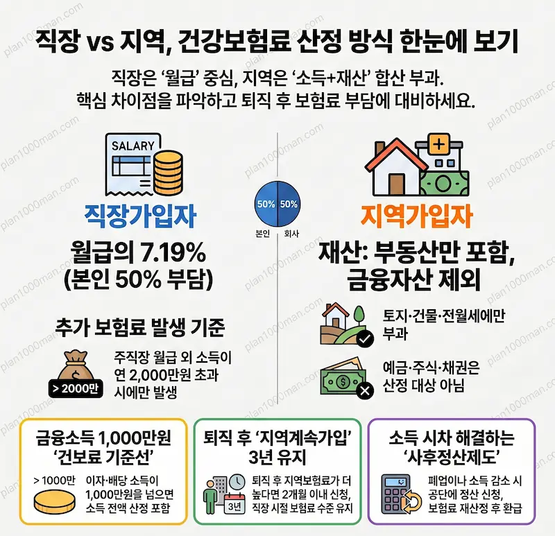 건강보험료 산정 방법