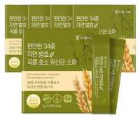 편안한 34종 발효 곡물 효소 포스트바이오틱스 유산균, 90g, 5개