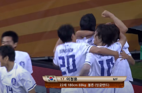 한국 우루과이 축구 역대 전적 경기결과