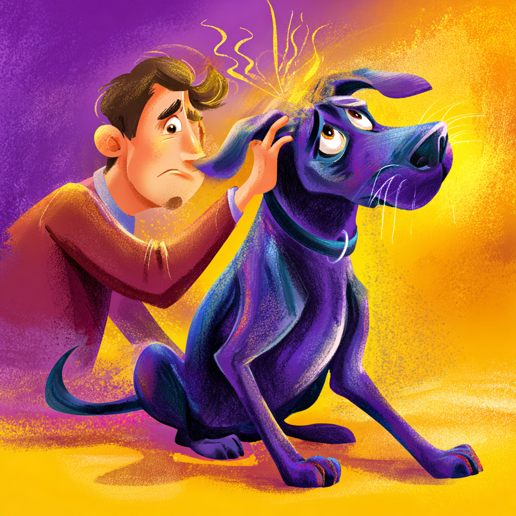 강아지 귀 이염