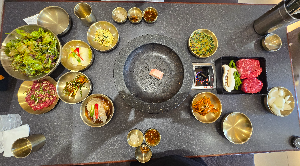 황금동 소고기 맛집 연화37 상차림