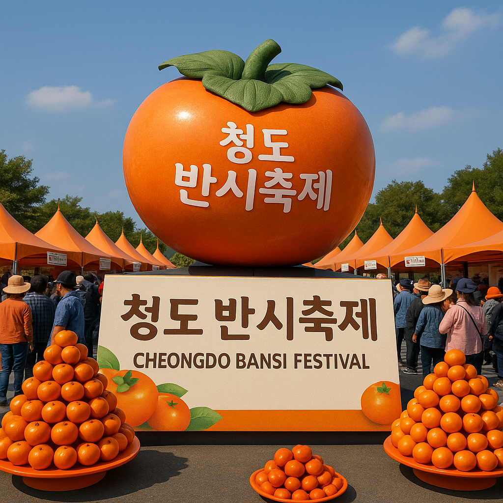 청도 반시축제와 관련된 이미지