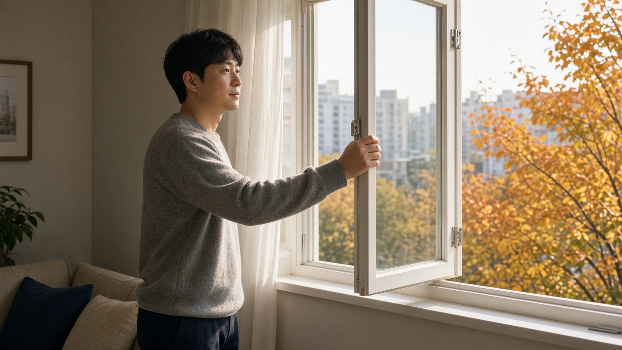 가을 환기하는 법