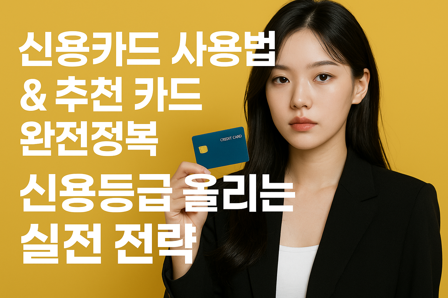 신용등급 올리는 실전 전략