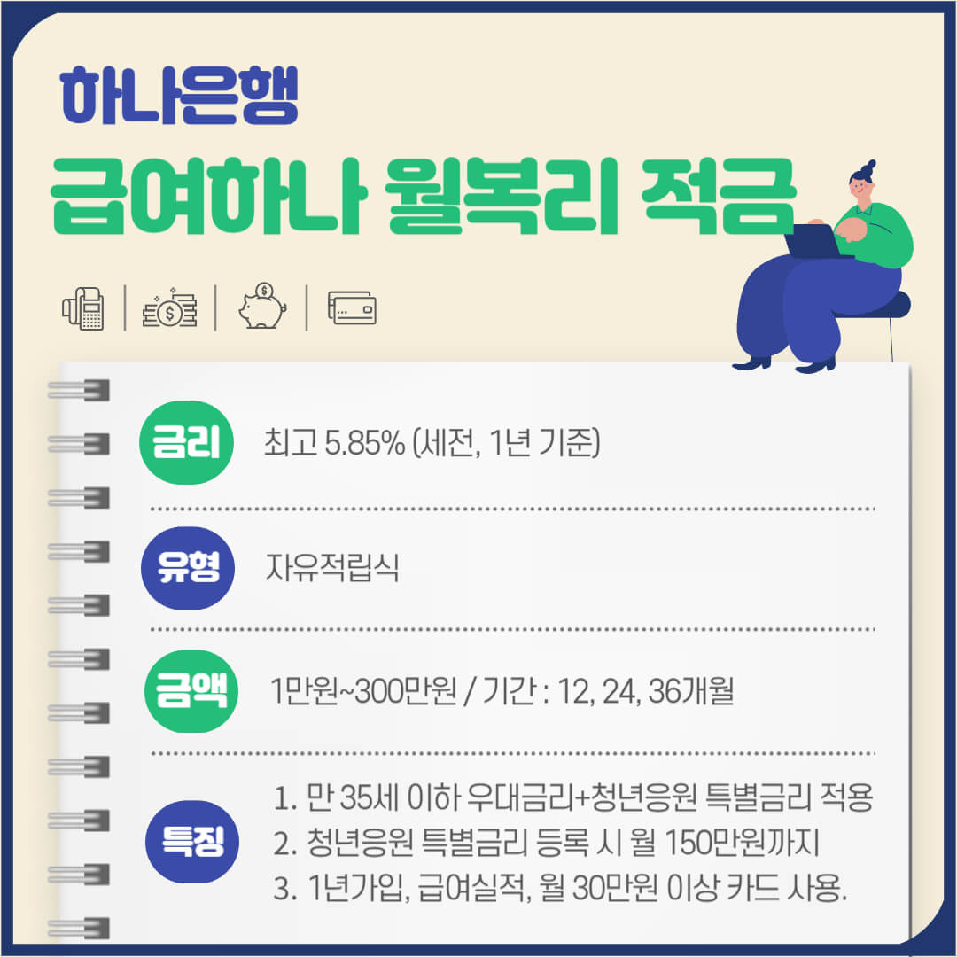 금리 높은 1금융권 적금 알아보기
