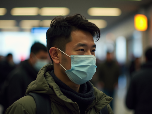 인플루엔자 마스크예방