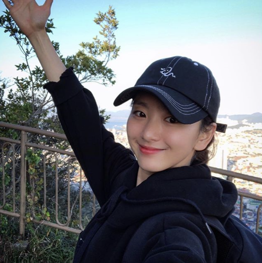 원진아 등산