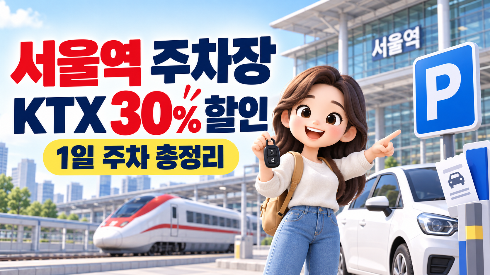 서울역 주차장 요금 2026|KTX 30% 할인·1일 주차·롯데마트·공항철도 총정리