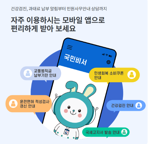 국민비서란? 신청 방법부터 활용법까지 한눈에 보기