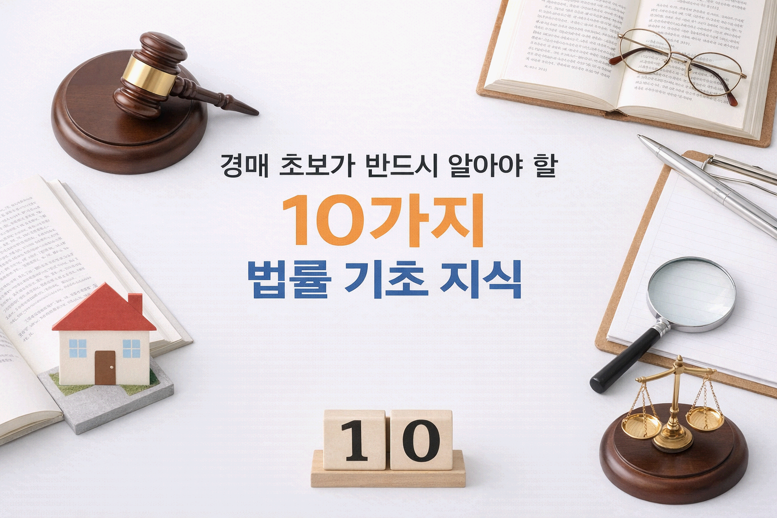 경매 초보가 반드시 알아야 할 10가지 법률 기초 지식