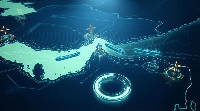 호르무즈 해협 개방 요구와 이란 발전소 타격 위협 시각화 (Visualization of Hormuz opening demand and Iranian power plant strike threat)