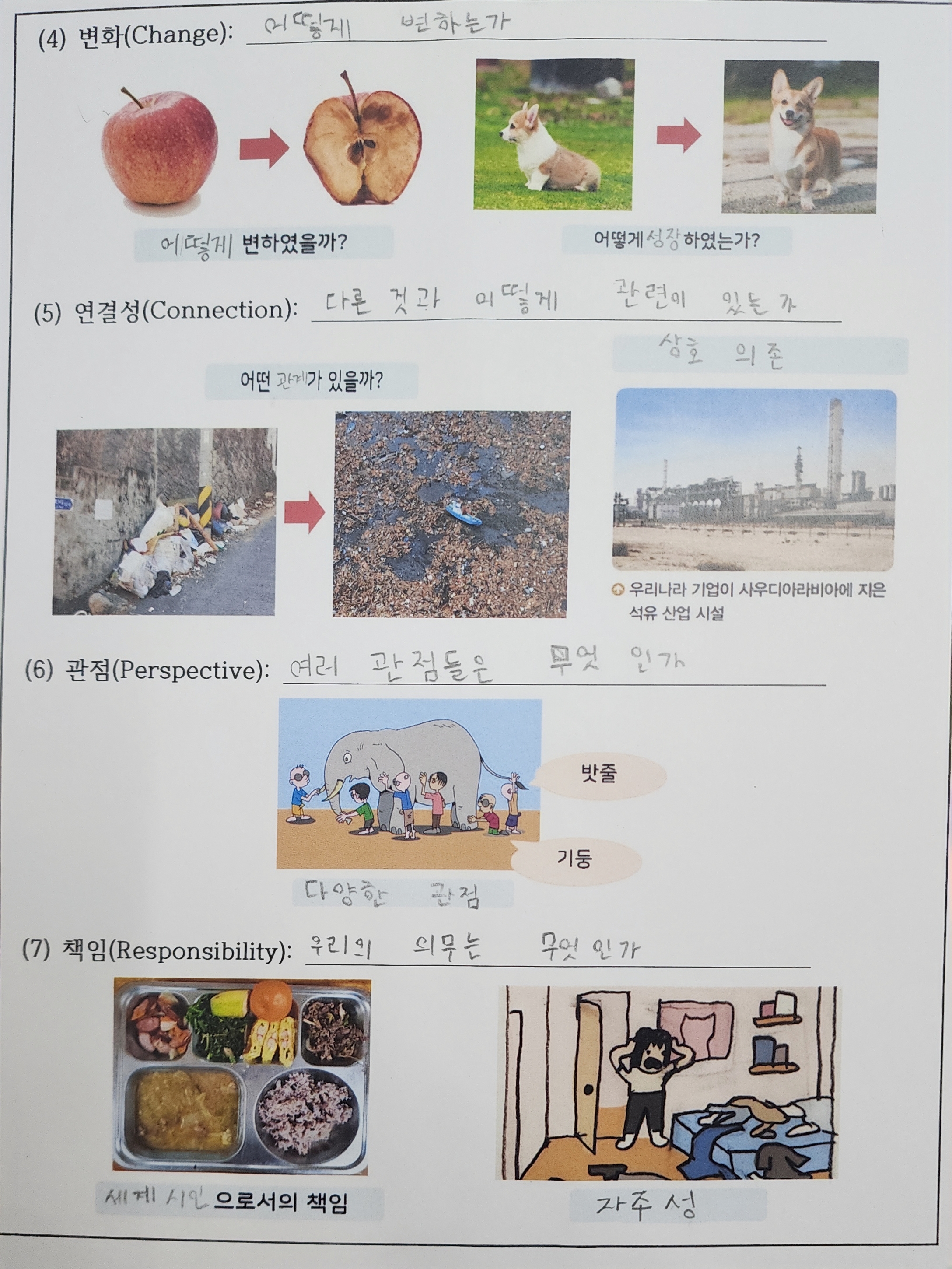 초등학교 IB교육 교제