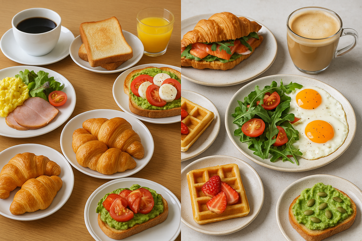 카페 안 가도 되는 브런치 조합