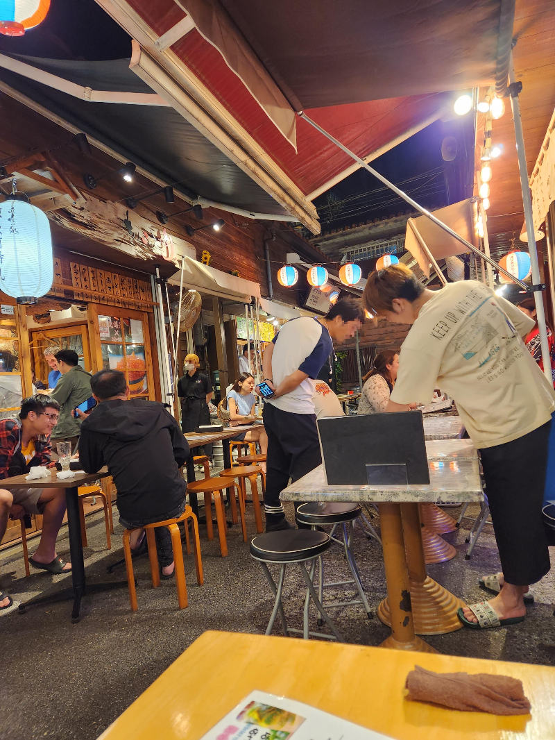 오키나와 나하 국제거리 포장마차