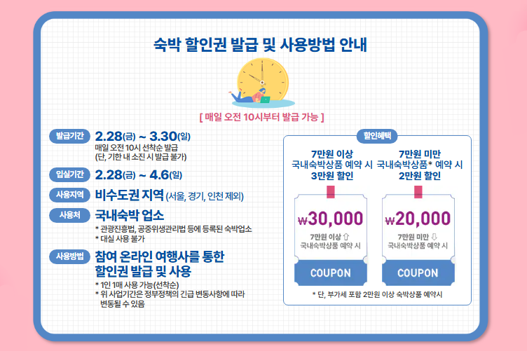 2025 대한민국 봄맞이 숙박세일 페스타