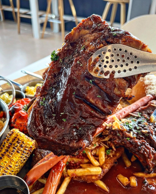 207FEET 파주신상카페 대형카페 후기 깻잎쌈떡볶이