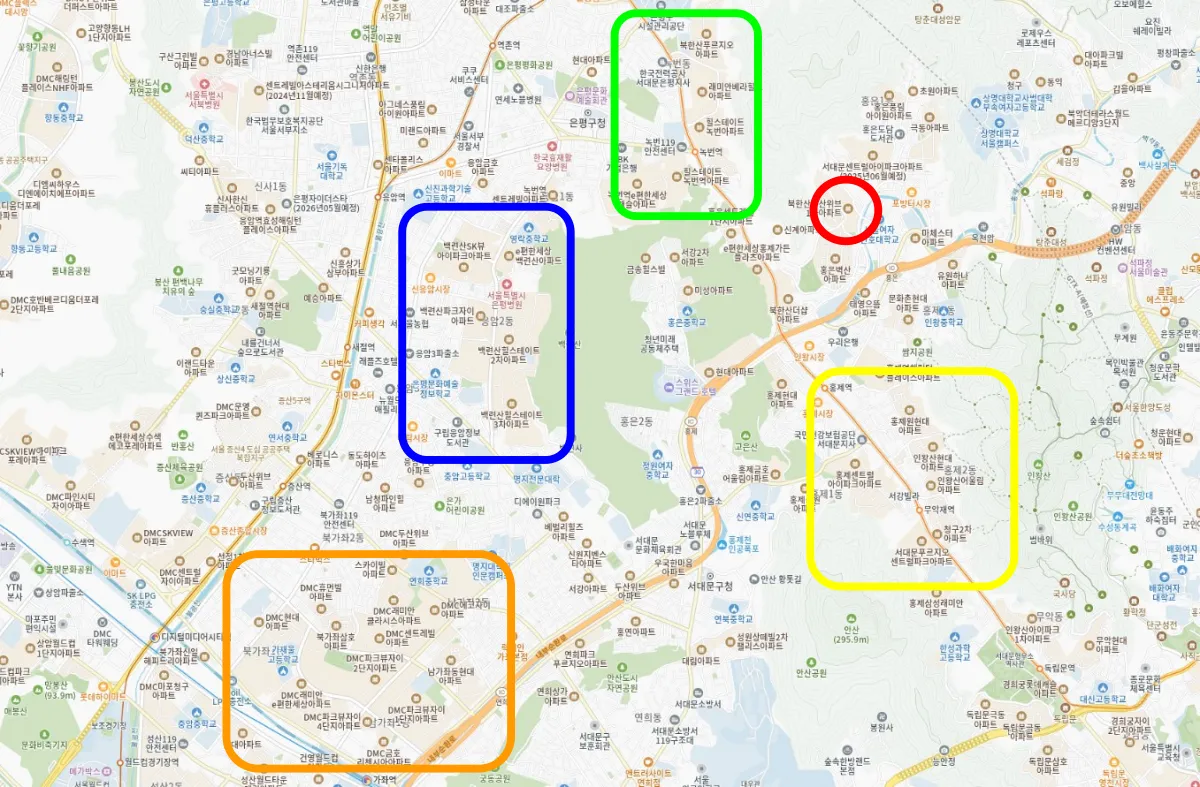 서대문구-확대-지도