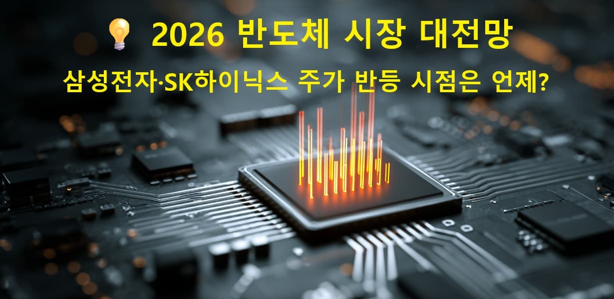 반도체 시장 전망을 상징하는 썸네일 이미지