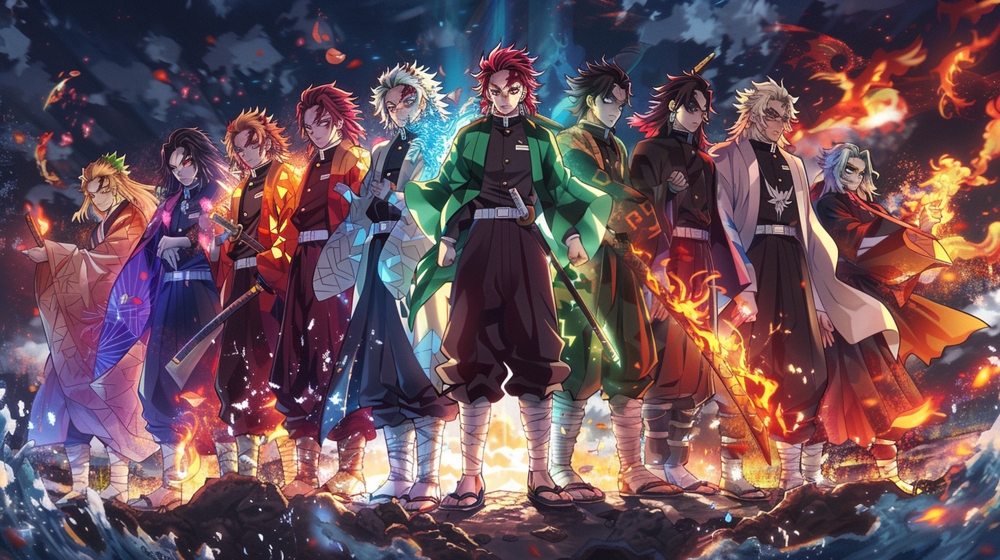 귀멸의 칼날 순서, 세계관