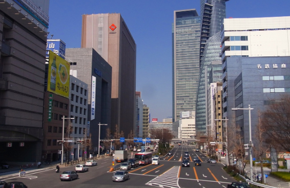 나고야 시내 전경 사진