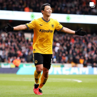 황희찬 12호골 맨시티전