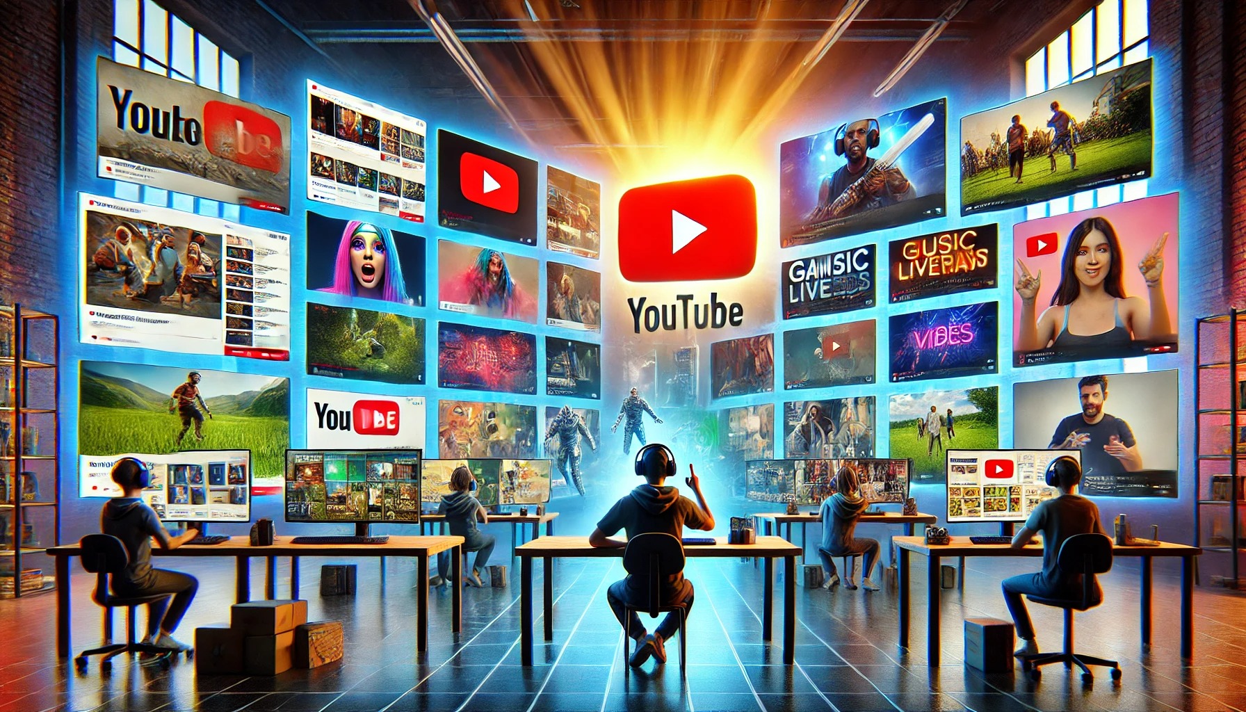 다양한 유투브 콘텐츠