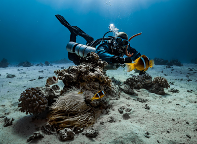 카리브해 스노클링 모험 편의시설 해변가 등산