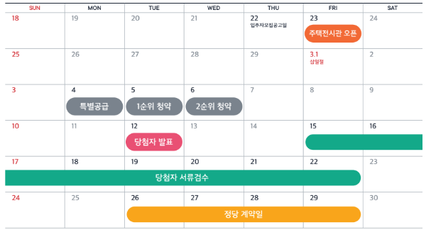 분양일정