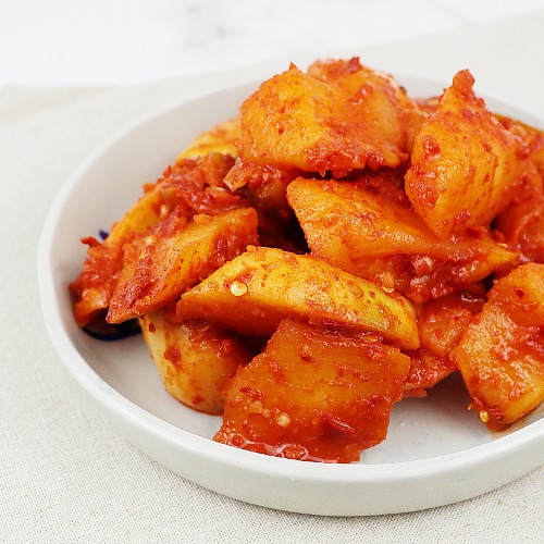 석박지 깍두기 담그는법