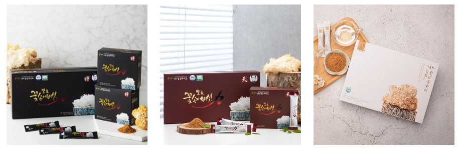 경신바이오 꽃송이버섯 제품