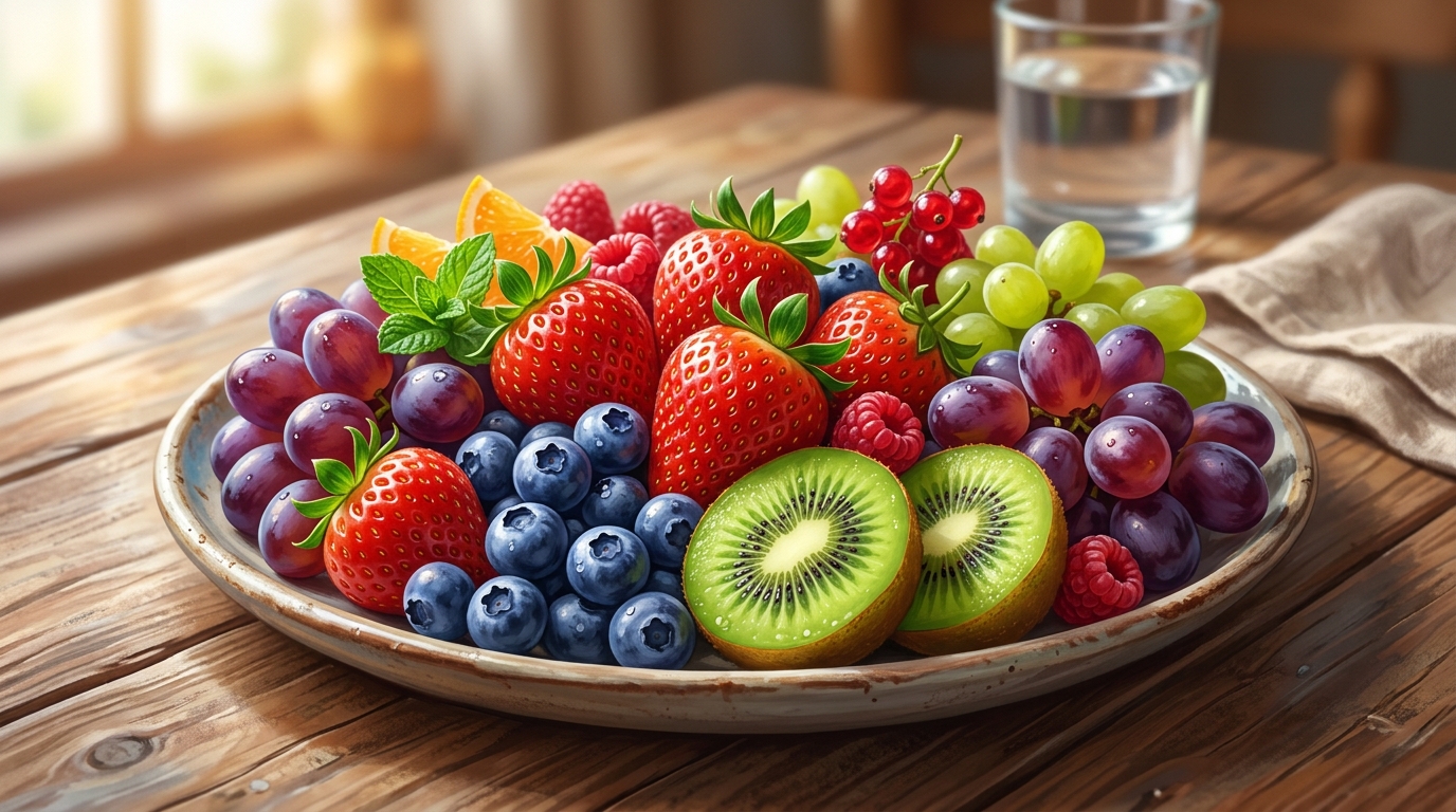 마음챙김 식사의 시작, 감각을 깨우는 과일 한 접시