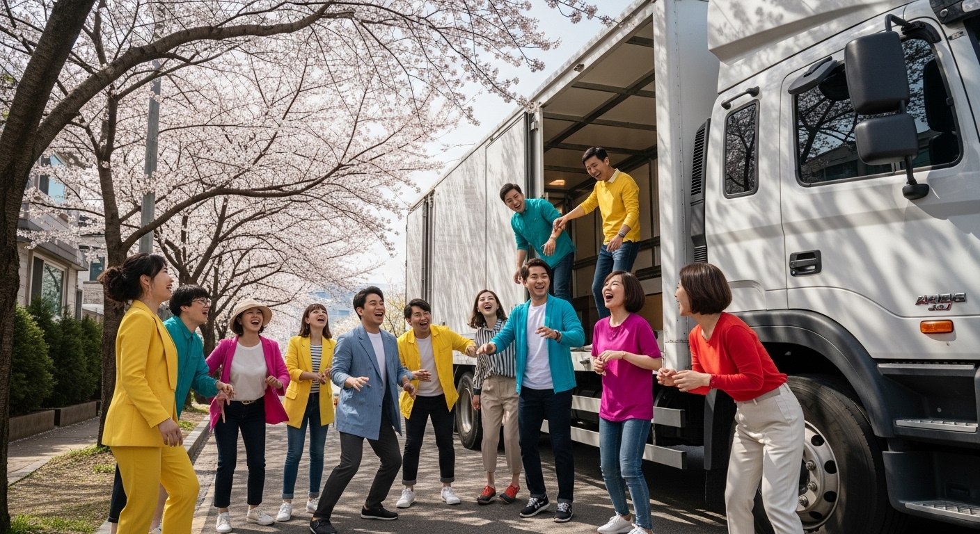 1톤 트럭 이사차