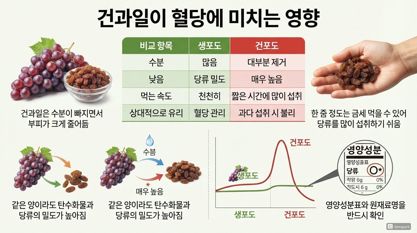 건과일이 혈당에 미치는 영향