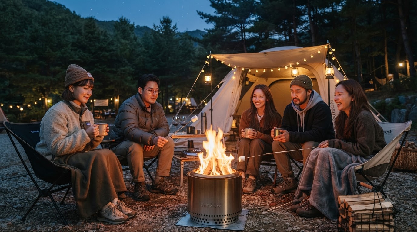 따끈따끈 신상 캠핑장 달밭리트릿
