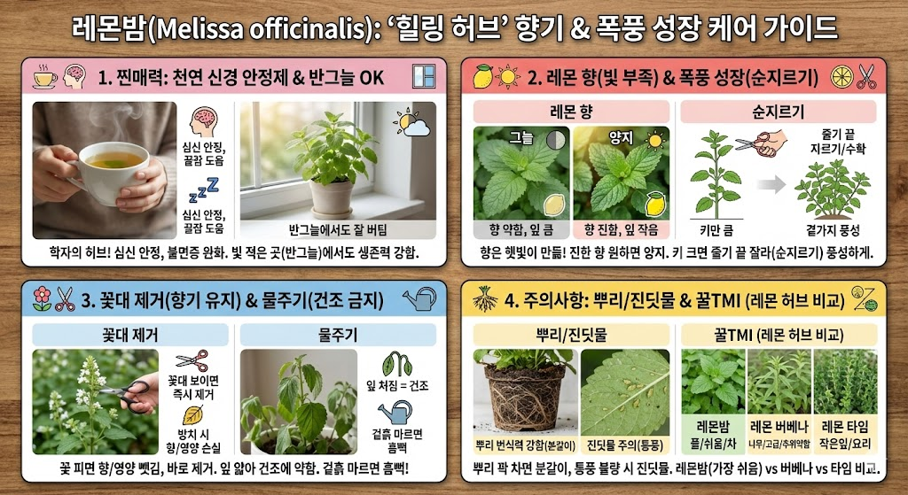 레몬밤키우기 난이도