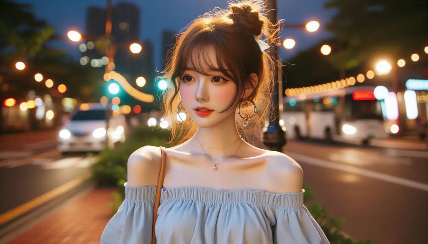 홍콩여행-환전-얼마나-비용을-알아보고-여행하는-여성의-모습