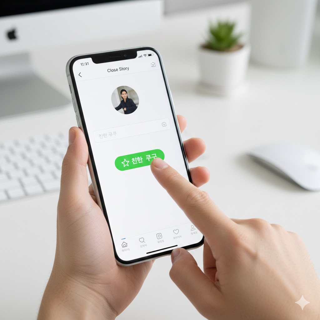 인스타사생활설정하기