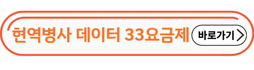 현역병사 데이터 33요금제