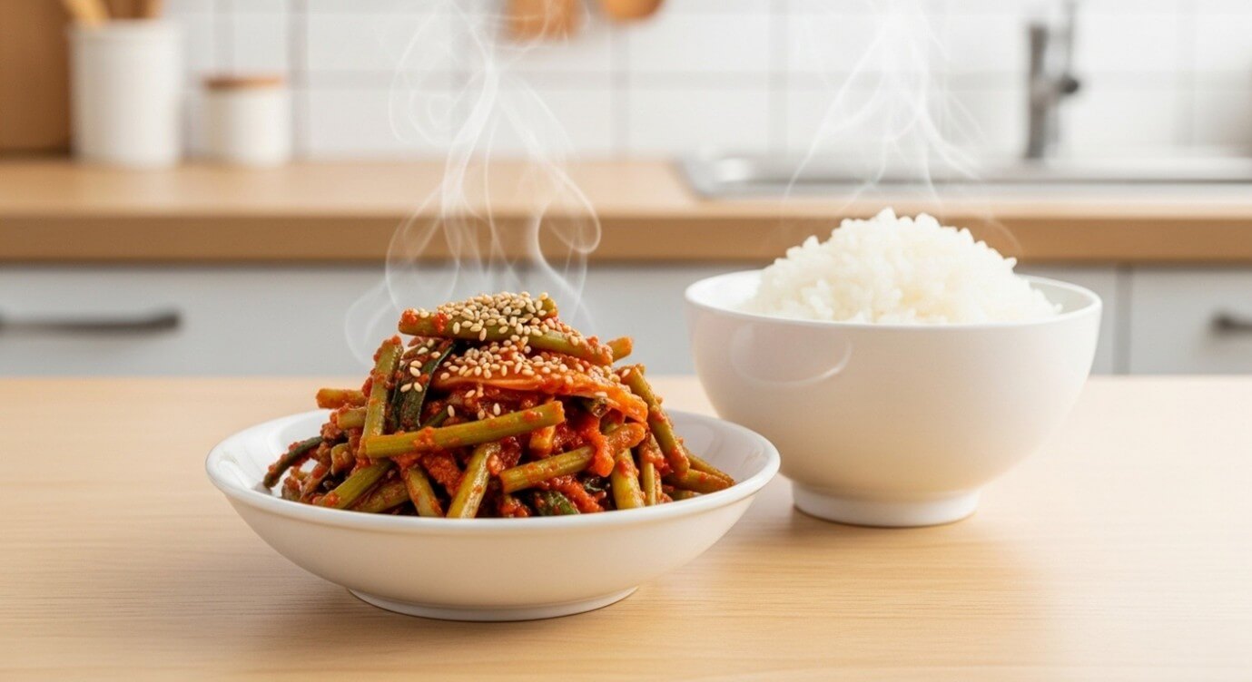 고구마줄기 김치 담그는법