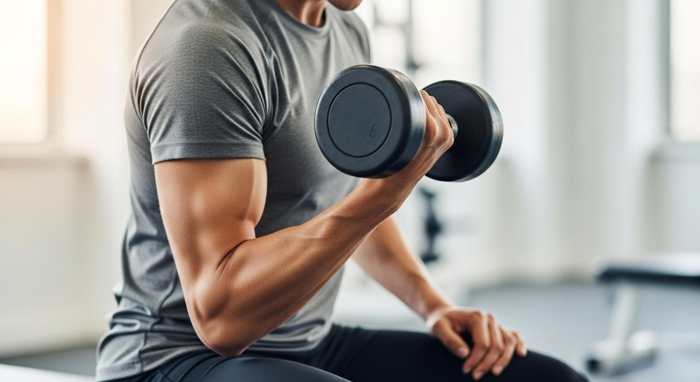 팔뚝살 빼는 운동 덤벨