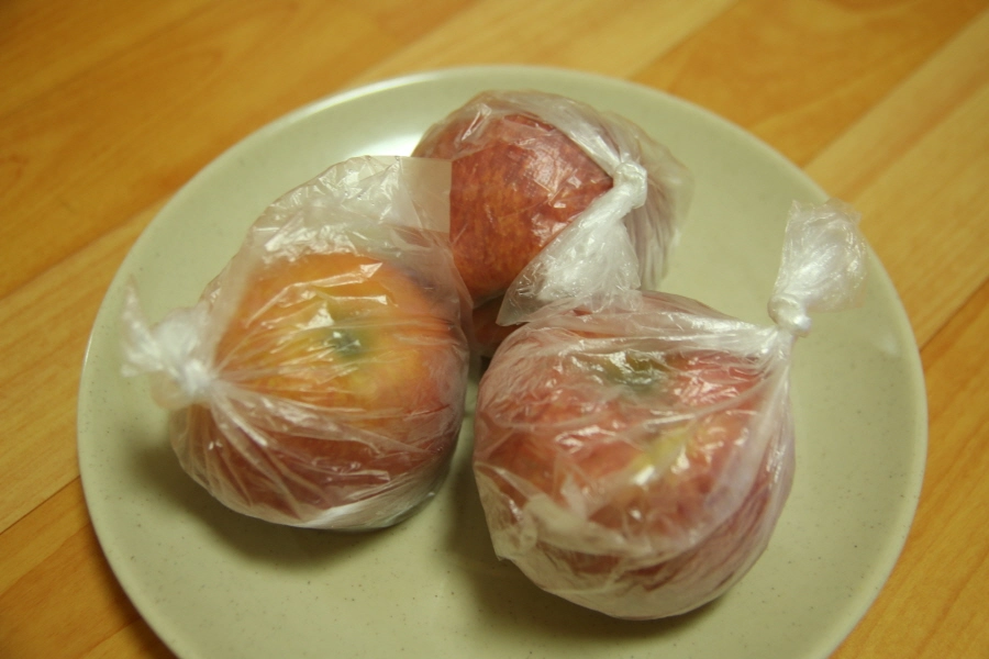 사과 포장 상태