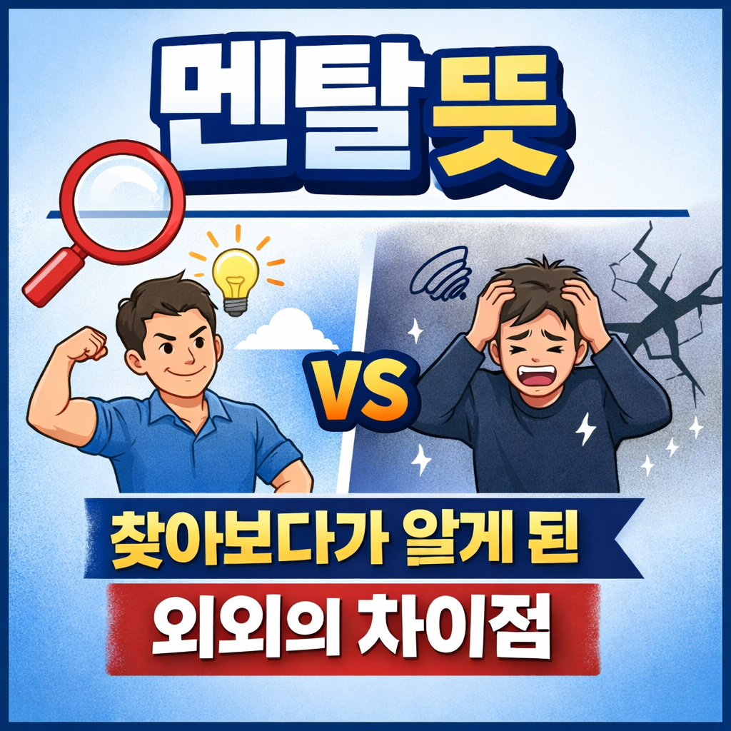멘탈 뜻